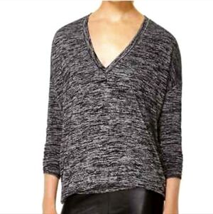 Aritzia Wilfred Free Sweater Devinette Marled Long Sleeve